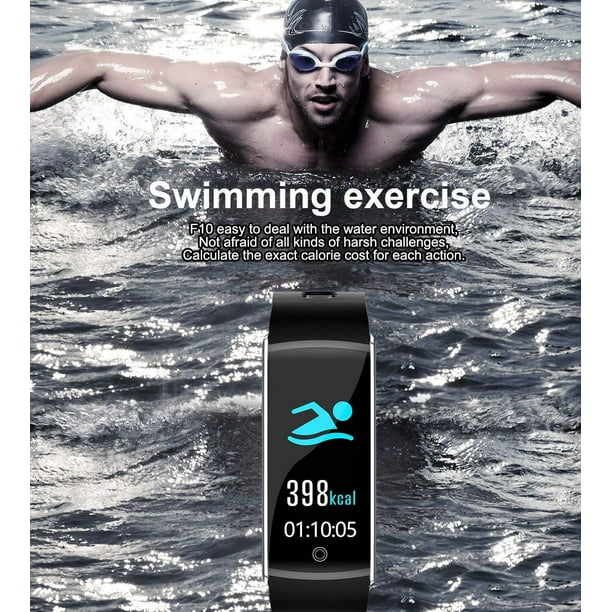 Fitness Tracker with Heart Rate Monitor IP68 Waterproof Activity