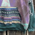 thumbnail image 5 of Tops estampados con capucha Retro para hombres y mujeres, suéter, letras estampadas con sol y luna, Tops desgastados estampados Pompotops gfhjh7259, 5 of 5