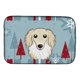 thumbnail image 1 of Alfombrilla para secar platos de Caroline's Treasures Winter Holiday Longhair Crme Dachshund, 14 x 21 Caroline's Treasures BB1708DDM, 1 of 1