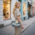 thumbnail image 7 of FORMRS Women Crossbody Purse with Chain Strap Vegan Leather Shoulder Handbag, Rolling Waves, 7 of 7