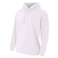 thumbnail image 2 of A4 Tech Fleece Hoodie For Men in White | N4237, 2 of 3