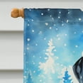 thumbnail image 5 of Black and Tan Coonhound Christmas House Flag, 5 of 7
