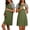 Army Green, variant on Maternity Dresses Shirred Dress 2026 Summer Beach Dress Solid Color Short Sleeve Crew Neck Stretchy Regular Fit Maxi Dress Plus Size Going Out for Beach and Vacation S-2XL