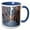 Blue/White, variant on 3drose, Europe, Italy, Tuscany, Lucca, Street - Eu16 Rti0133 - Rob Tilley, 11oz Two-tone Red Mug