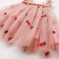 thumbnail image 3 of Girls Dresses Casual 3-4 Years Print Straps Fruit Backless Sleeveless Clothes Set, 3 of 4