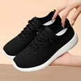 thumbnail image 6 of Xiaoxatg Women's Breathable Casual Sneakers Comfortable Soft Sole Footwear for Everyday Running Sports Travel and Leisure Activities 9.5 Black, 6 of 7