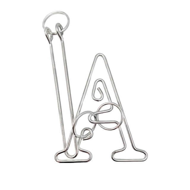 Anillo Brain Teaser Toy de metal de nueve eslabones de alta dificultad Puz
