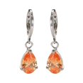 thumbnail image 4 of Boucles d'Oreilles Clous Mode Dames Diamant Coloré Goutte d'Eau Bijoux, 4 of 8