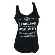 Jack Daniels Women's Black Tennessee Whiskey Tank Top-Large