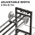 thumbnail image 4 of Soporte para mancuernas SEEAHEAD de 3 niveles, ajustable, de metal pesado, 4 of 7