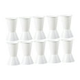 thumbnail image 3 of 10 Pcs Flower Bucket Vintage Cone Vase Arrangement Holder Sturdy PP for Desk Office Patio Decor, 3 of 9