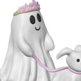 thumbnail image 3 of Del Hecha A Mano Resina Halloween Con Perro Que Camina Fantasma, 3 of 9