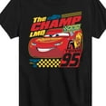 thumbnail image 3 of Disney - Cars - The Champ Lightning McQueen - Boy's Toddler and Youth Short Sleeve Tee, 3 of 5