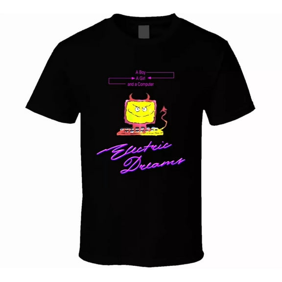 VINTAGE Electric Dreams Movie Computer T Shirt