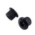 thumbnail image 3 of LOOKSEVEN 6Pcs Silver Guitar Tuner Bushings Ferrules, Mounting Nuts for Semi-Closed Tuning Pegs-Black, 3 of 5