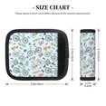 thumbnail image 2 of fundas para asas de equipaje para maletas: etiquetas identificadoras con diseño de moto y scooter, fundas para asas de equipaje, accesorios esenciales de viaje para equipaje de avión., 2 of 6