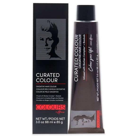 Tinte para cabello unisex de 3 oz, color marrón beige claro 5.32-5GV de Colours By Gina