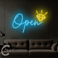 thumbnail image 3 of C-CRAFT Jewelry Open Neon Light Led Sign 35 inch for Jewelry Store Wall Art Decor, 3 of 4