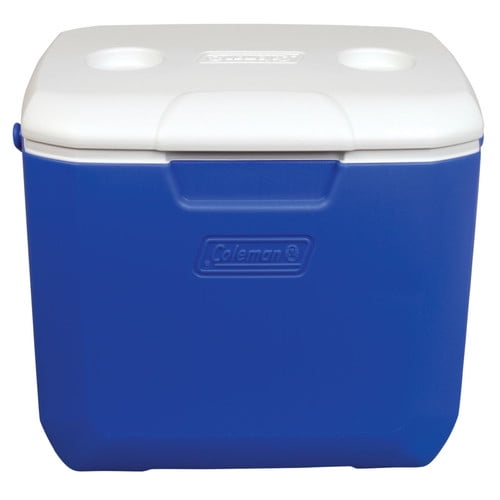 Coleman 30-Quart Picnic Cooler, Blue 