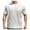 White, variant on Shirts For Men Shirts For Men Men'S Short Casual Sleeved Solid Round Pullover Neck Top Hawaiian Shirt For Men