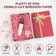 thumbnail image 3 of Relleno de papel arrugado, mxxkms, rosa, 1 kg, cestas de regalo, manualidades, 3 of 6