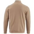 thumbnail image 2 of Tgw Mens Solid Midweight Golf Pullover Jacket for Golfing Tan 3Xl, 2 of 2