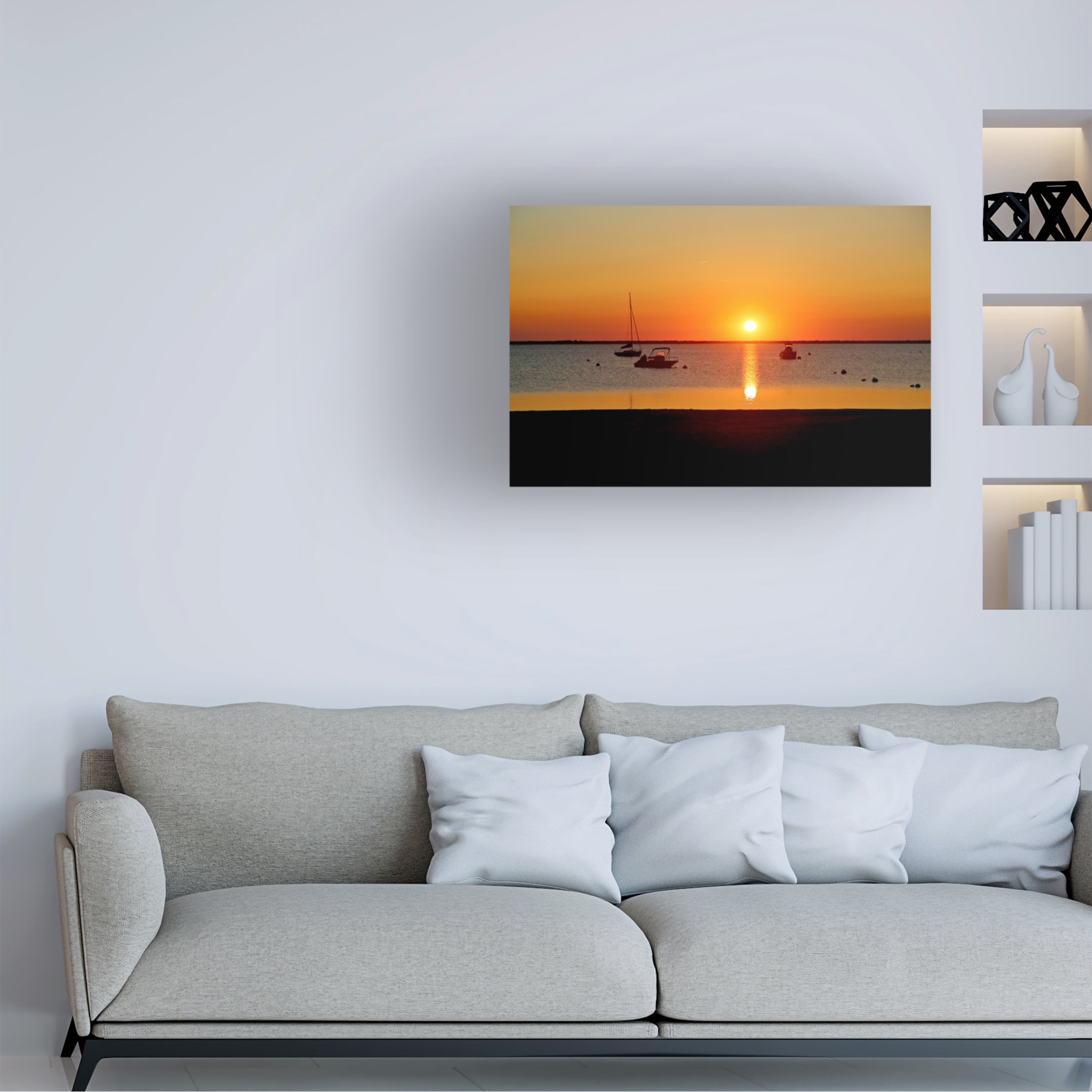Susan Vizvary Photography 'Maine Sunset' Canvas Art