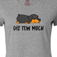 thumbnail image 4 of Inktastic Napping Dis Tew Much Rottweiler Women's T-Shirt, 4 of 5