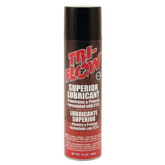 Tri-Flow 20006TF 12 oz Can of Penetrating Lubricant With PTFE - Quantity of 5