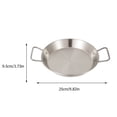 thumbnail image 2 of unbranded Poêle Antiadhésive en Acier Inoxydable Fond Rond Outil de Cuisine 1 Pce, 2 of 8