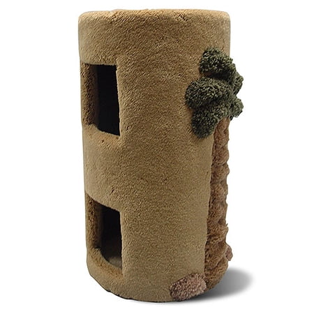 Cat Furniture Two Story Cat Condo with Palm Tree