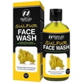 thumbnail image 1 of Lavado facial de azufre para el acné - Limpiador facial de azufre natural para brotes de piel grasa - Mezcla curativa para el cuidado de la piel con aceite esencial de hierba de limón - Jabón limpia, 1 of 5