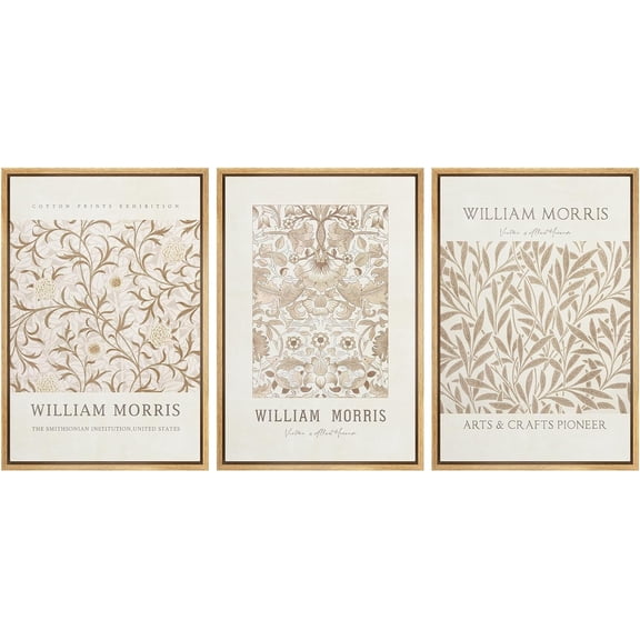 FCCUYE d Canvas Print Wall Art Bird in Cherry Blossom Tree Minimalism Nature Wilderness Illustrations Modern Art Botanical Floral Farmhouse/Country Multicolor Zen for Bedroom - 16"x24"x3 Natural