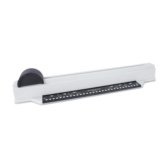 yuksok 30 Hole Puncher 5 Sheet Capacity Binding Machine for Craft Paper School Home Black