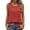 Z220 Red, variant on Mifsaly Womens Linen Tank Tops Casual Crewneck Summer Blouses Loose Fit Back Keyhole Shell Top Lightweight Breathable Work Office Sleeveless Shirts M