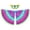 Z68-Hot Pink1, variant on FUZHIQ Elegant Cosplay Costume Style Halloween Party Dress With For Carnival Masquerade,One Size
