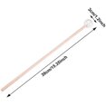 thumbnail image 2 of 1 Pair Glockenspiel Mallets Hard Mallets Xylophone Mallets Hard Polymer Mallet Glockenspiel Sticks with Wood Handle for Energy Chime, Xylophone, Wood Block, and Bells$$Music, 2 of 5
