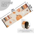 thumbnail image 5 of Yayeee Runner Rug for Bedroom 2'x6' Machine Washable Hallway Non Slip Mat, Beige Fall Acorns Pattern, 5 of 8
