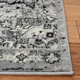 thumbnail image 3 of SAFAVIEH Brentwood Oscar Floral Area Rug, Silver/Black, 8' x 10', 3 of 8
