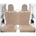 thumbnail image 2 of CalTrend Rear 50/50 Split Bench O.E. Velour Seat Covers for 2001-2005 Toyota Land Cruiser - TY124-06RS Beige Monarch Insert with Classic Trim, 2 of 3