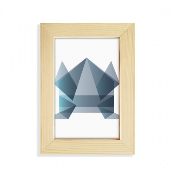 Origa Frog Geometric Shape Desktop Display Photo Frame Picture Art Painting 5x7 inch