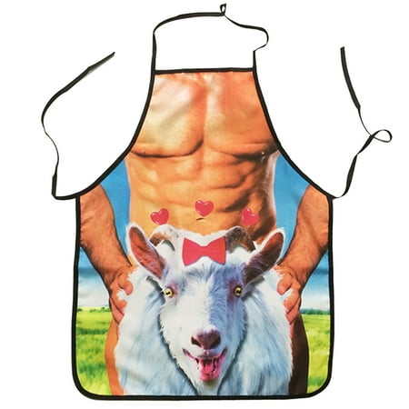

Apron for Kitchen 1pc Adult Household Fun Printing Household Cleaning Apron Aprons