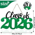thumbnail image 2 of Class of 2026 Decorations Graduation Decorations 2026 Senior Photo Props Green Graduate Wooden Sign for Graduation Party Decorations, 2 of 8