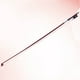 thumbnail image 2 of 1/4 Tamaño de arco de violín octagonal Brazilwood Stick Ebony Violin Piezas Accesorios, 2 of 6
