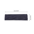 thumbnail image 4 of Unique Bargains 1 Pc Perspiration-Wicking Headband for Yoga Deep Purple Black, 4 of 6