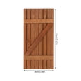 thumbnail image 3 of Miangastore Accessoire de Photographie Mini Modèle de Porte Café Bois 1Pcs 7.1X3.5X0.3In, 3 of 8