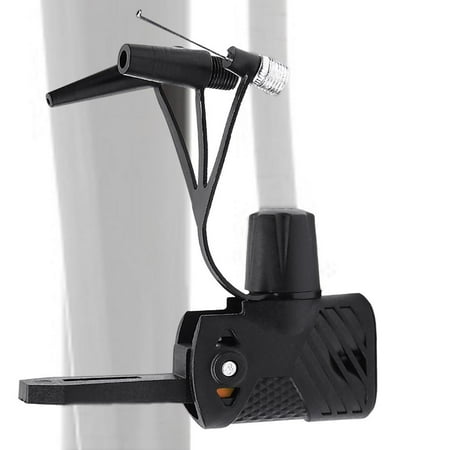 

Fovolat Dual Head Bike Pump Head Multipurpose Nozzle Hose Adapter Connector Presta Schrader and English Valve Compatible for High-Pressure Tire Floor Pumps security