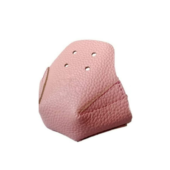 1 Pair Anti-friction Roller Skate Toe Caps Skating Shoe Reusable Toes Protector Anti-impact Breathable Guard Shoes Accessories Pink