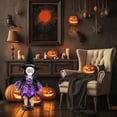 thumbnail image 2 of Un Ensemble de Déguisement d'Halloween pour Poupée, Chapeau de Sorcière et Robe, pour Jeu de Rôle, Encourage la Créativité et les Compétences Motrices Fines, 2 of 6