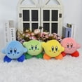 thumbnail image 4 of Cute Multicolor Kirby Plush Toy Kawaii Anime Star Kirby Sword Kirby Waddle Doo Elfilin Stuffed Doll Peluche Birthday Gifts, 4 of 5